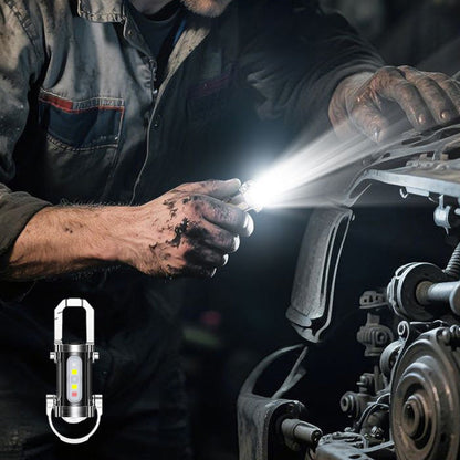 Oplaadbare heldere zaklamp met sleutelhanger