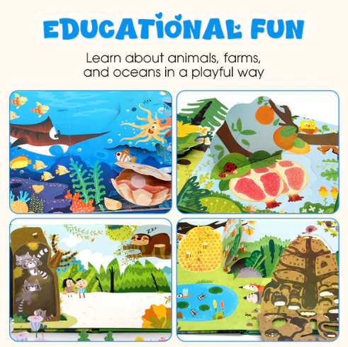 Interactieve 3D-pop-up kinderboeken