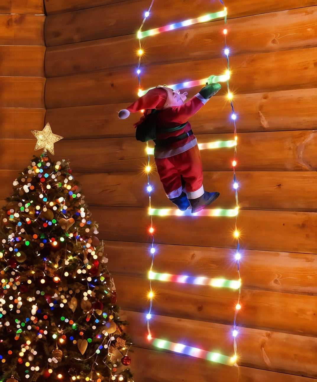 Klimmende kerstgnome – brengt een warme en feestelijke kerstsfeer in huis