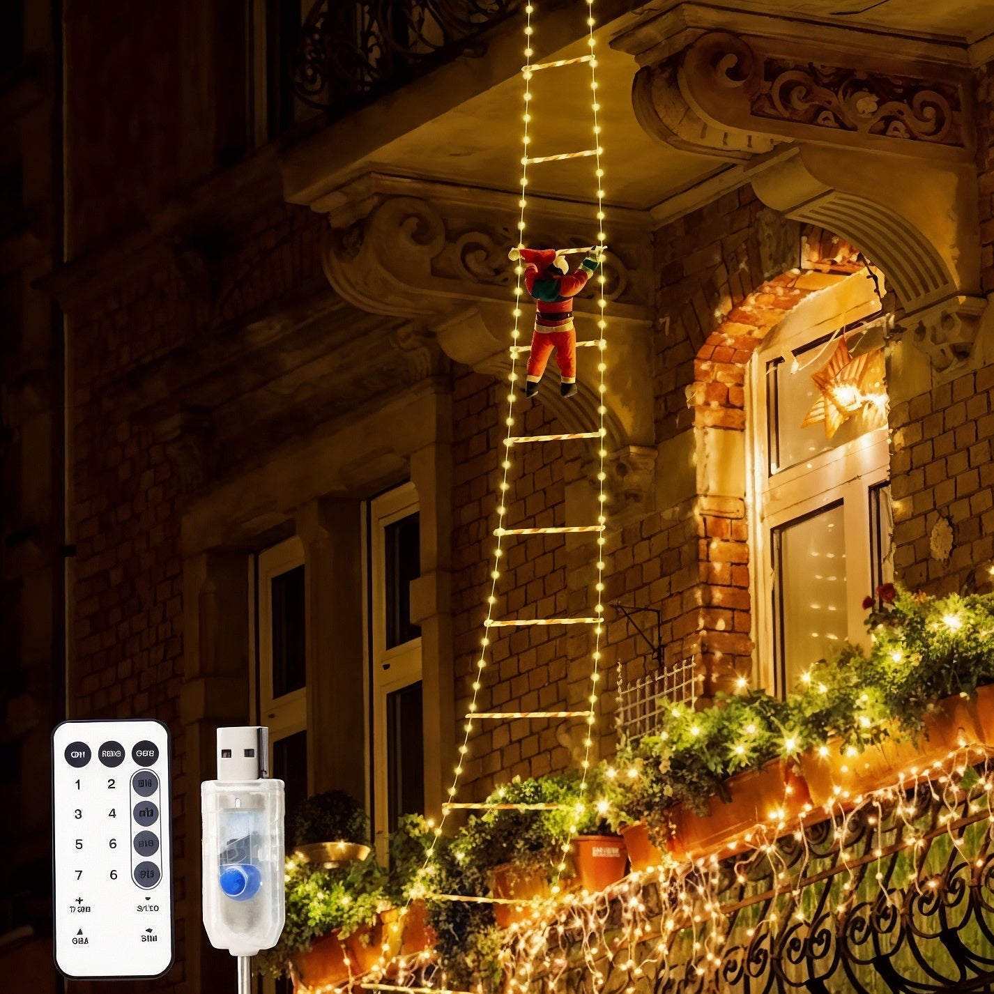 Klimmende kerstgnome – brengt een warme en feestelijke kerstsfeer in huis