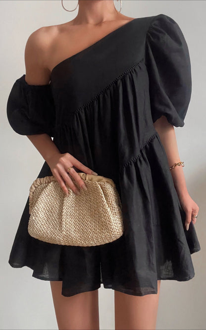 Santorini - Elegante mini jurk