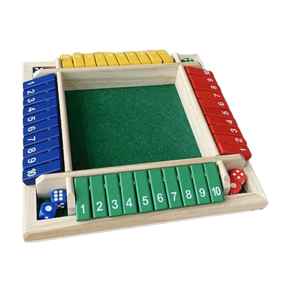 Houten gezelschapsspel – gezellige rekenpret voor het hele gezin