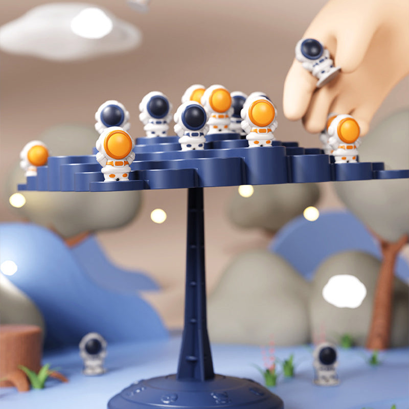 Astronaut-evenwichtsspel voor kinderen