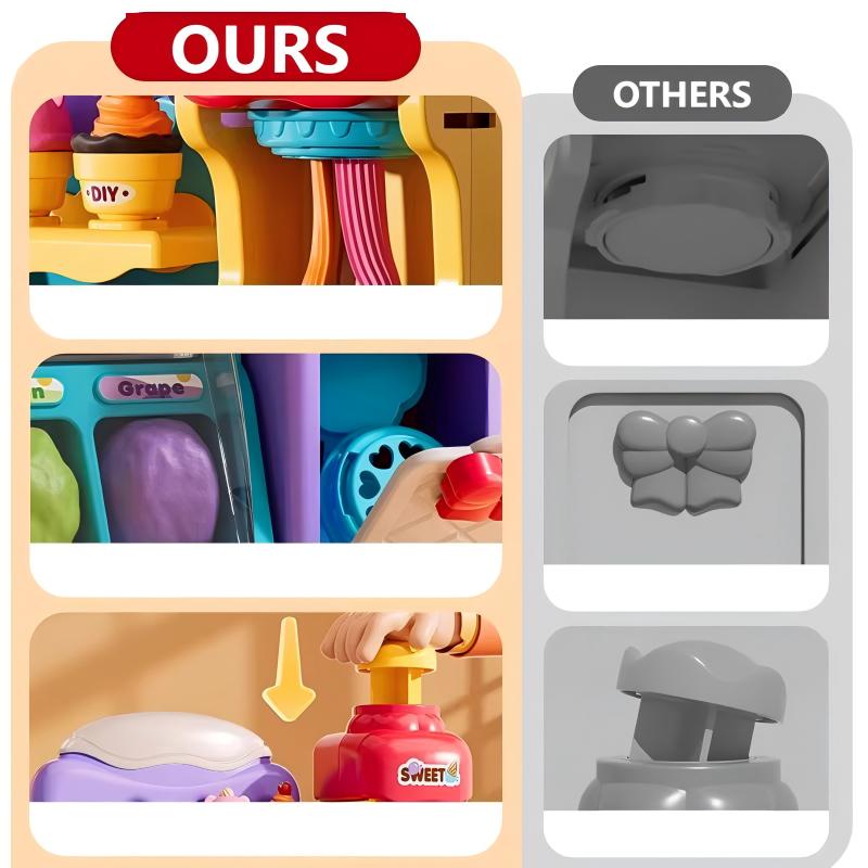 Ijsjes-maakset voor kinderen