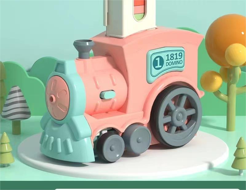 Automatische dominotrein-speelgoed