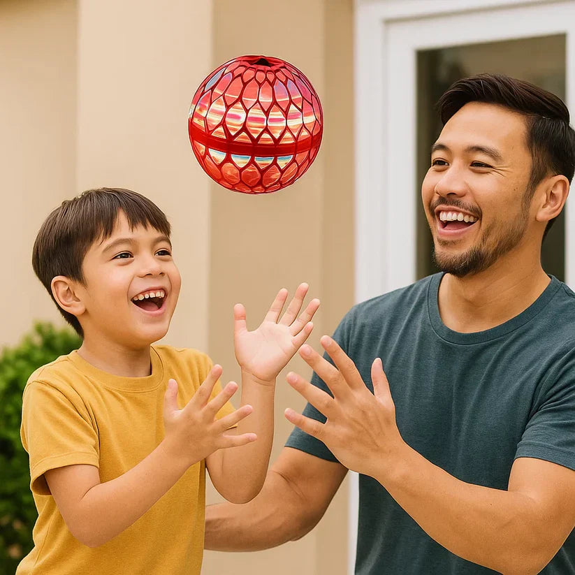 Zwevende lichtgevende speelbal